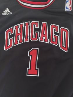 Derrick Rose Chicago Bulls Black NBA Jersey Size Youth L BRAND NEW