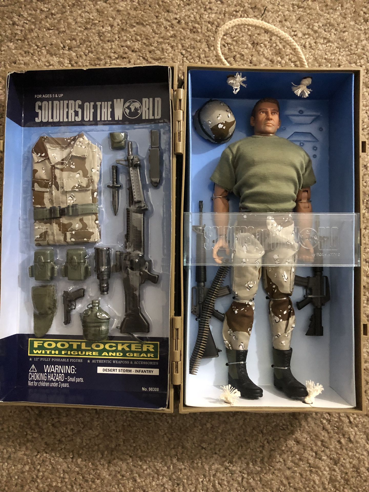 Toy collectable. Soldiers of The World. Desert Storm