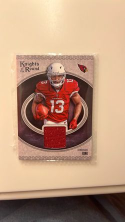 Christian Kirk Arizona Cardinals 2018 Panini Donruss Football • Insert Sub-set: Knights of the Round (Memorabilia/Relic)  #KR-CK