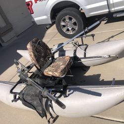 8 Foot Single Seat Pontoon Boat