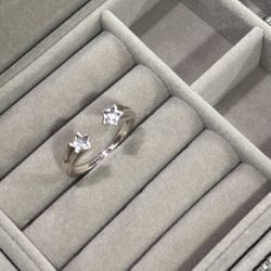 925 Pandora Style Ring Size 9