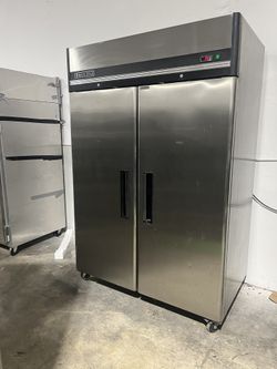 MAXX COLD Stainless Steel Commercial Refrigerator 2 solid doors with warranty free delivery!! 