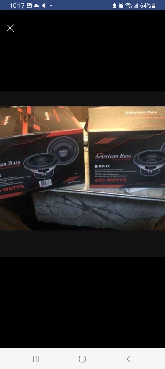 American Bass Xo 12 New