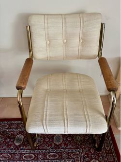 4 Vintage 1970s tubular chairs (please read description)