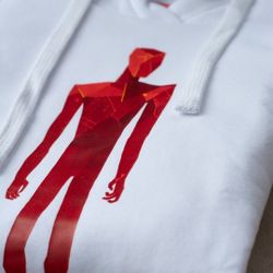 SuperHOT VR Pullover Hoodie, White, Brand New Official Merchandise.