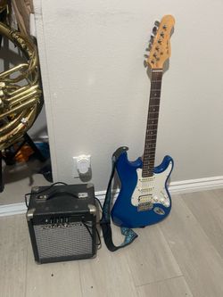 Guitarra bonita con todo sonido
