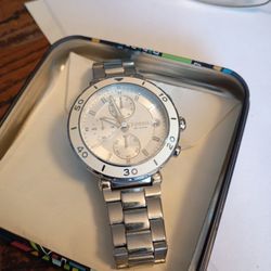 Chronographic Fossil Taxi Watch New Watch With 2 Link