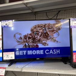 Sanyo 40 in tv no remote