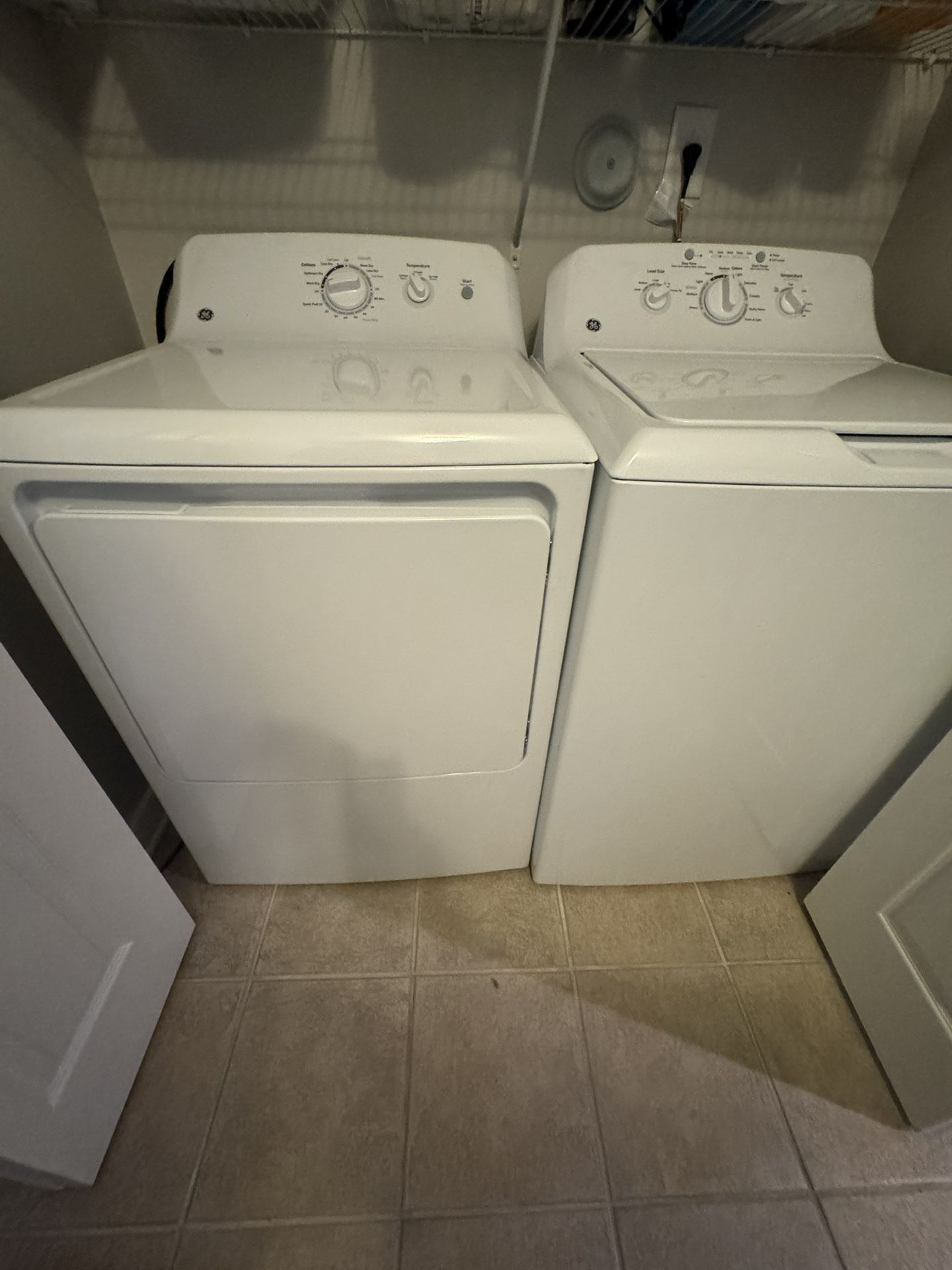GE Washer & Dryer