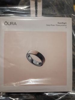 Oura Ring 5 Deep Rose Size 7