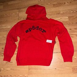 Red VVS Sp5der hoodie