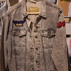 Denim Jacket  Aerosmith patches