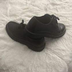 All Black Exclusive Dr. Martins For Sale 