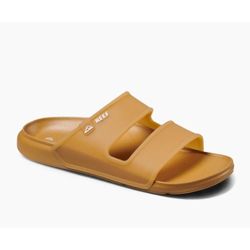 Reef Oasis Double Up Slides | Color: Tan | Water Friendly