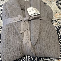 Barefoot Dreams CozyChic Long Sleeve Ribbed Long Robe