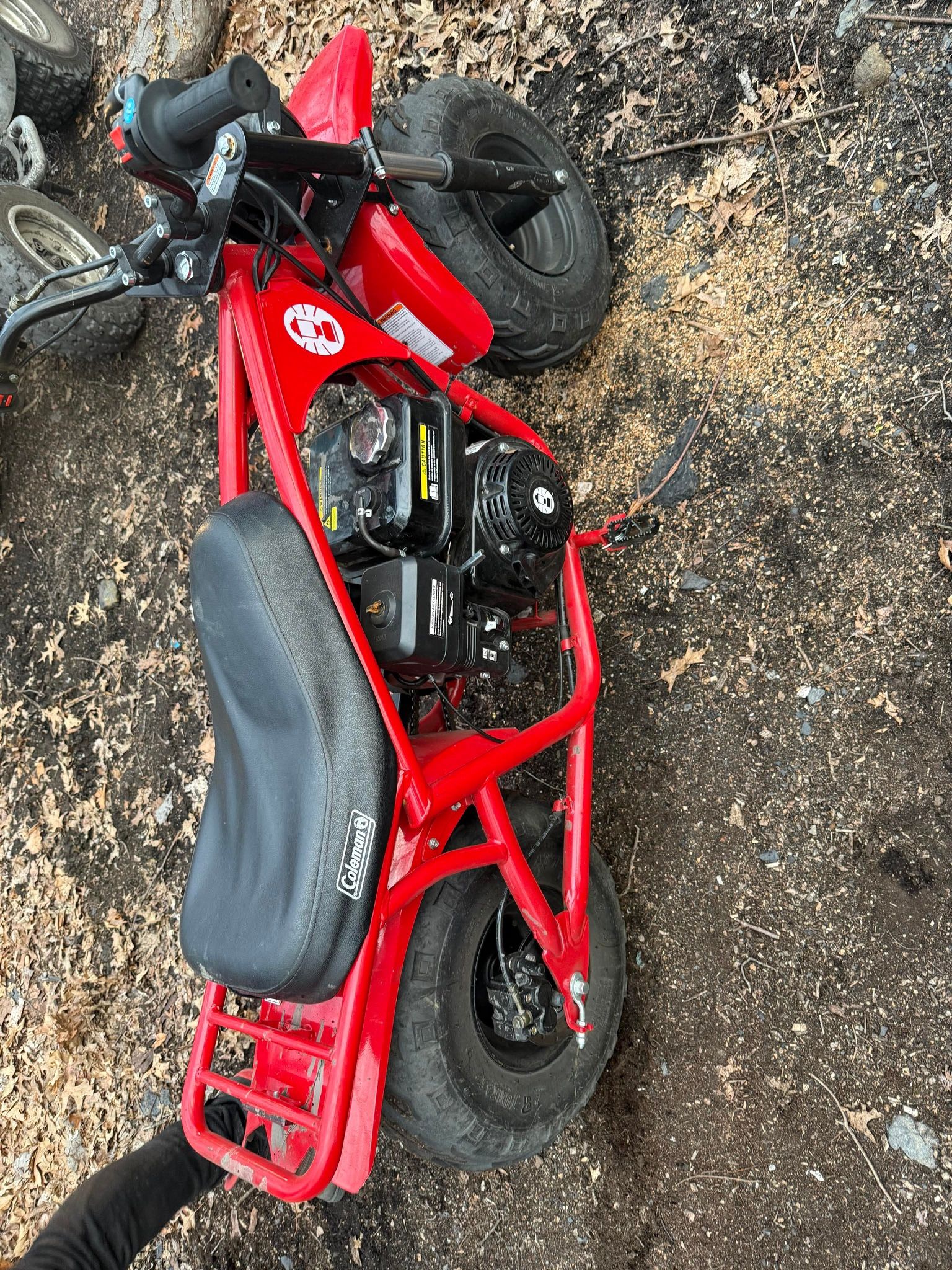 coleman mini bike