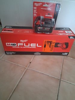 18 volt fuel sawzall an battery all brand new