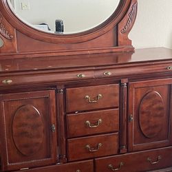 Wood Dresser 