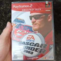 Unopened Ps2 Nascar Thunder 2003