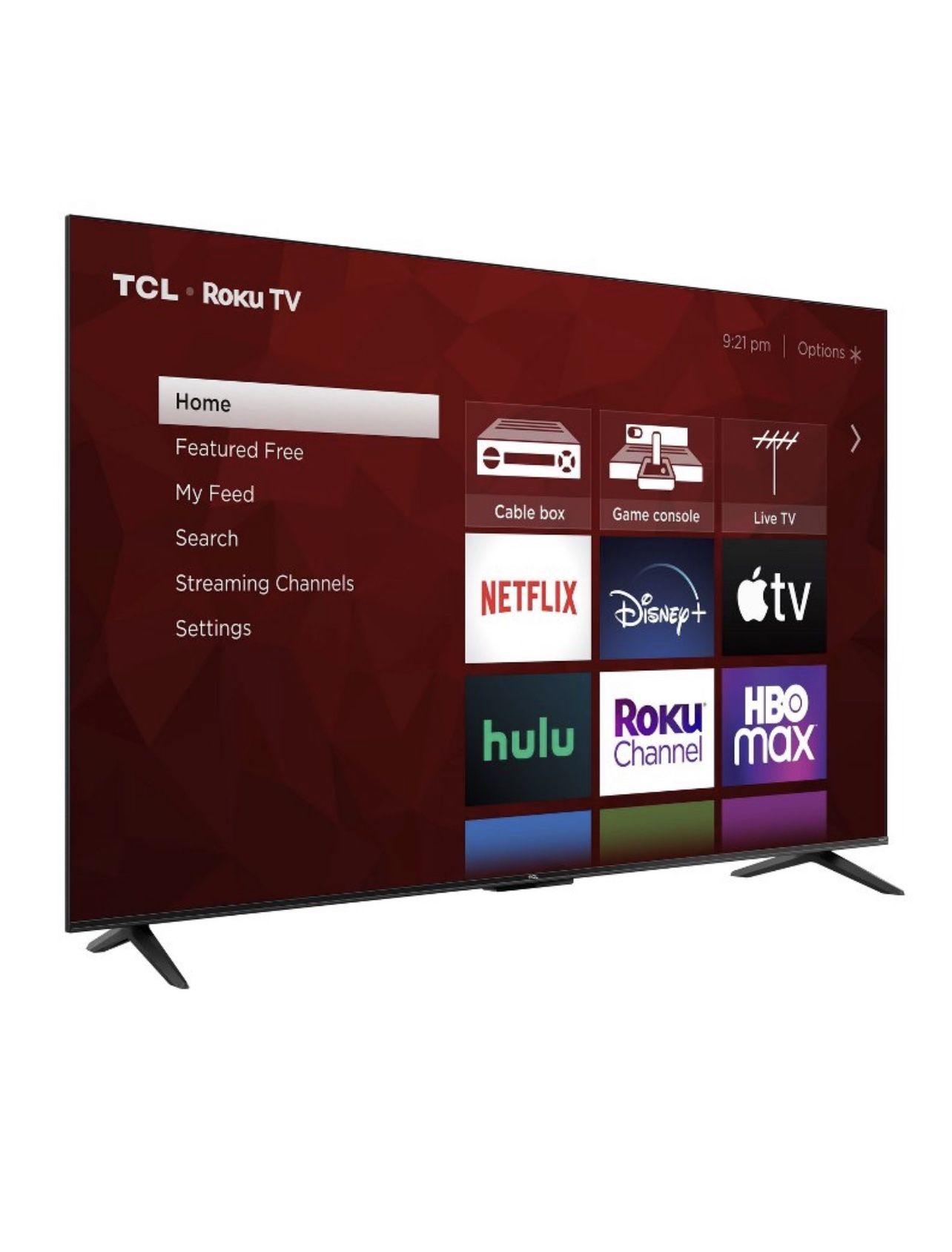 TCL 55’’ 4K UHD HDR Smart Roku TV