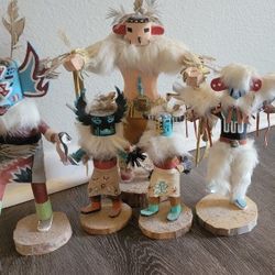 5 Kachina Dolls