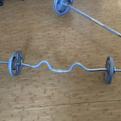 48 Inch Curl Bar Plus Extras