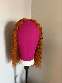 Curly Bob Wig Human Hair Deep Wave 200% Density 5x5 HD Lace Closure Wigs Human Hair Bob Wigs For Black Women Wear And Go Glueless Curly Wig Ginger Col