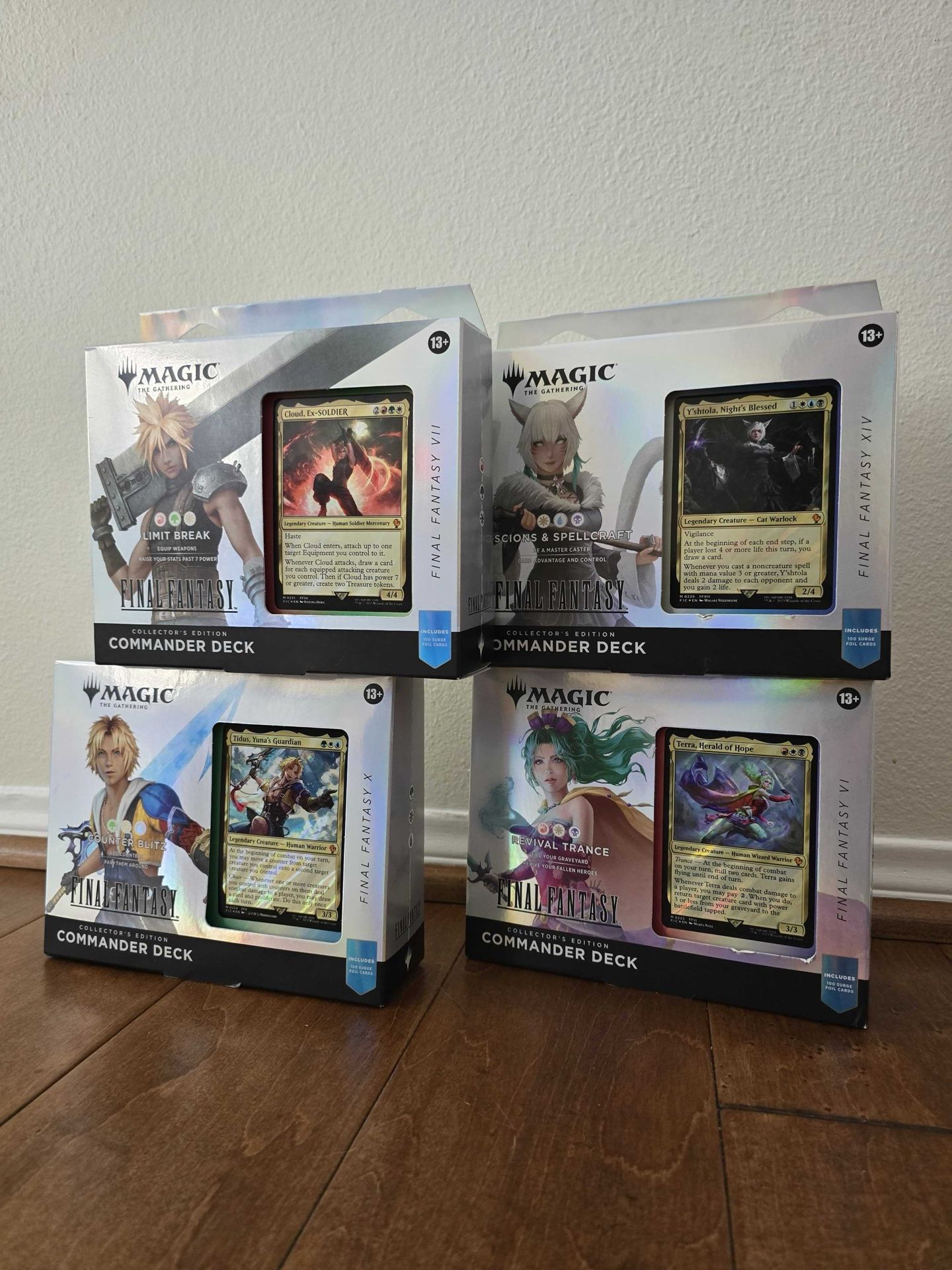 Magic the Gathering x Final Fantasy Collector Commander Deck Set