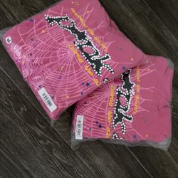 Pink Spider Hoodie Brand New 
