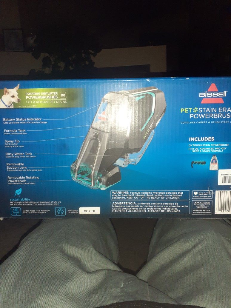 Bissell Pet Stain Eraser Powerbrush