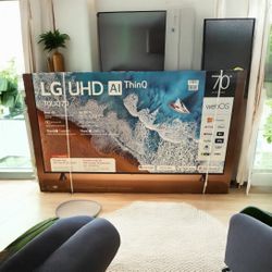 HD260 70” Lg smart 4k led Uhd tv