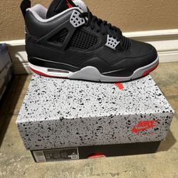 Jordan Retro 4 Bred Size 10.5 Brand New