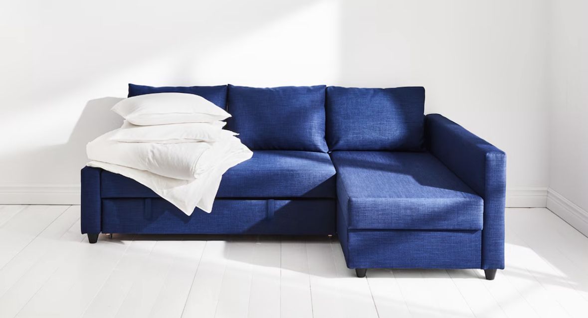 Sleeper Sectional, 3 Seat With Storage