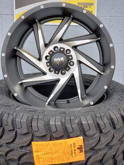 RDR 20X12 -44 OFFSET 6 LUG M/T 35X12.5R20!!!!!!