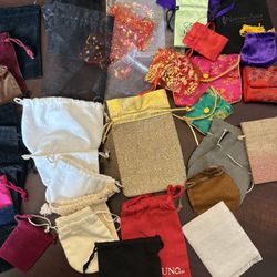 Jewelry Gift Pouches & Envelopes 38 piece lot