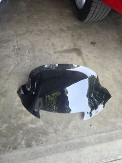 Victory cross country windshield
