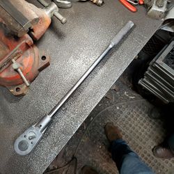 Older 3/4" Snap On Ratchet 24" Long