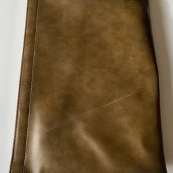 Vintage HAZEL  hinged leather document Holder 