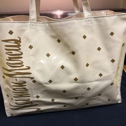 Vintage Mcm Rubber Neiman Marcus Shopping Bag