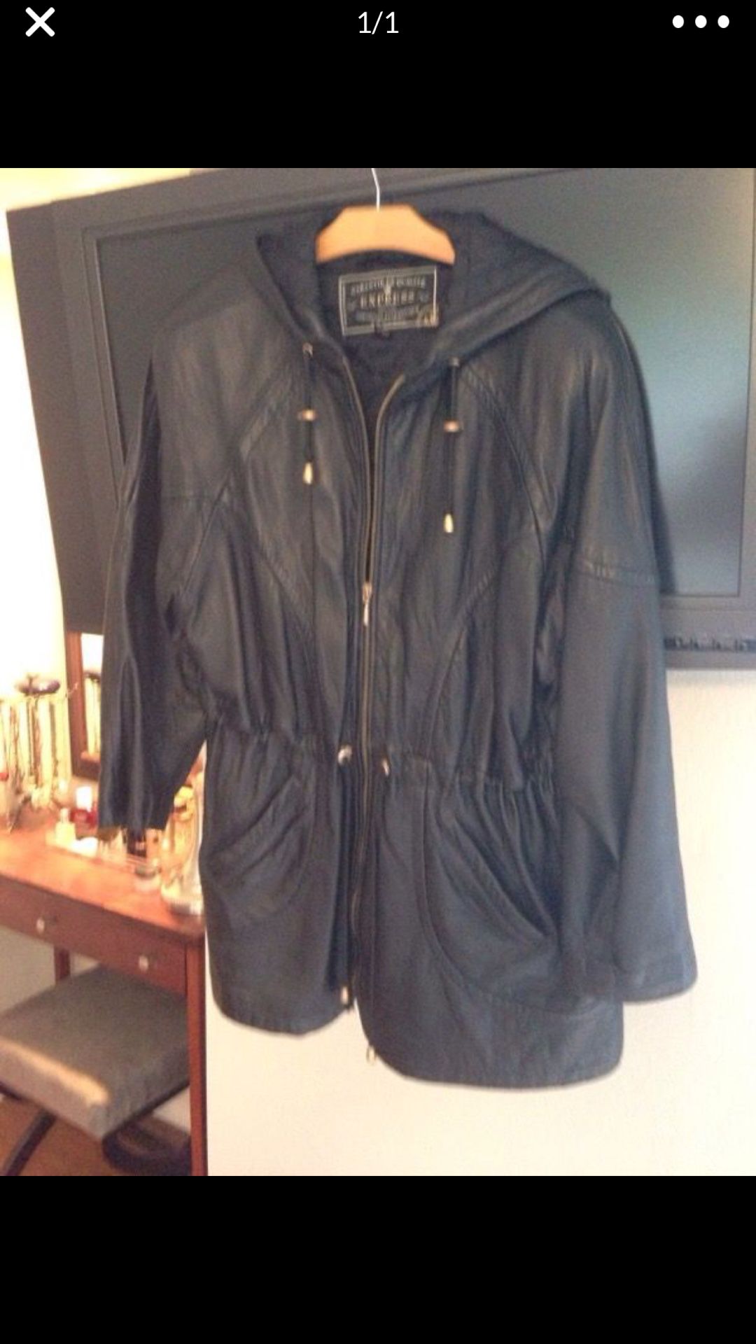 Express leather jacket