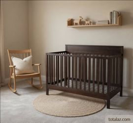 4-in-1 Children's Convertible Crib Bed