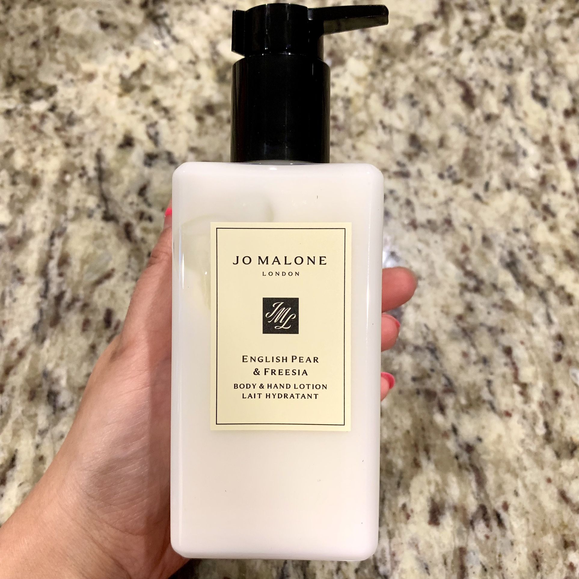 Jo Malone London Body & Hand Lotion - English Pear & Freesia 8.5 Oz Full Size.