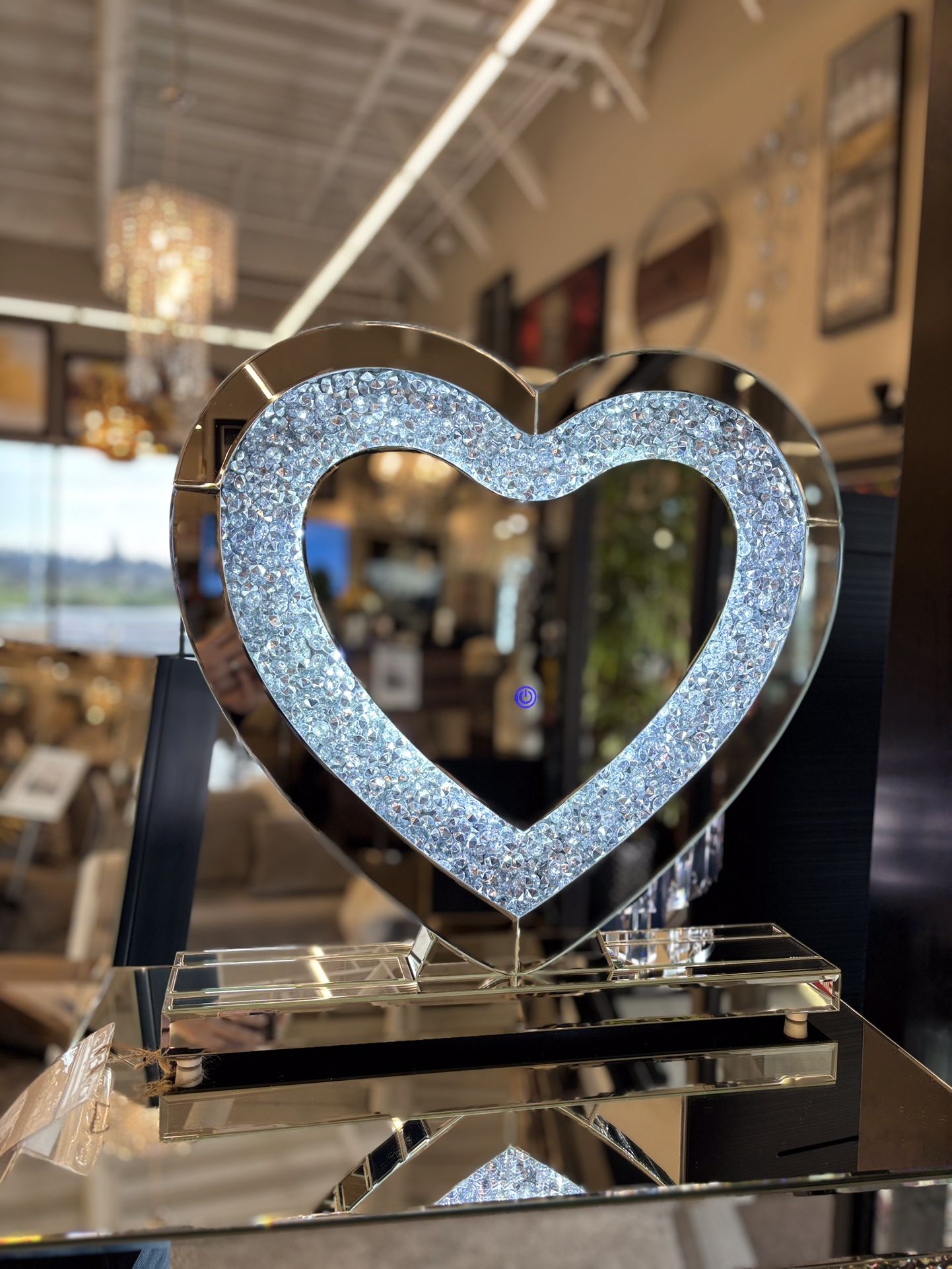 Beautiful Heart Mirror
