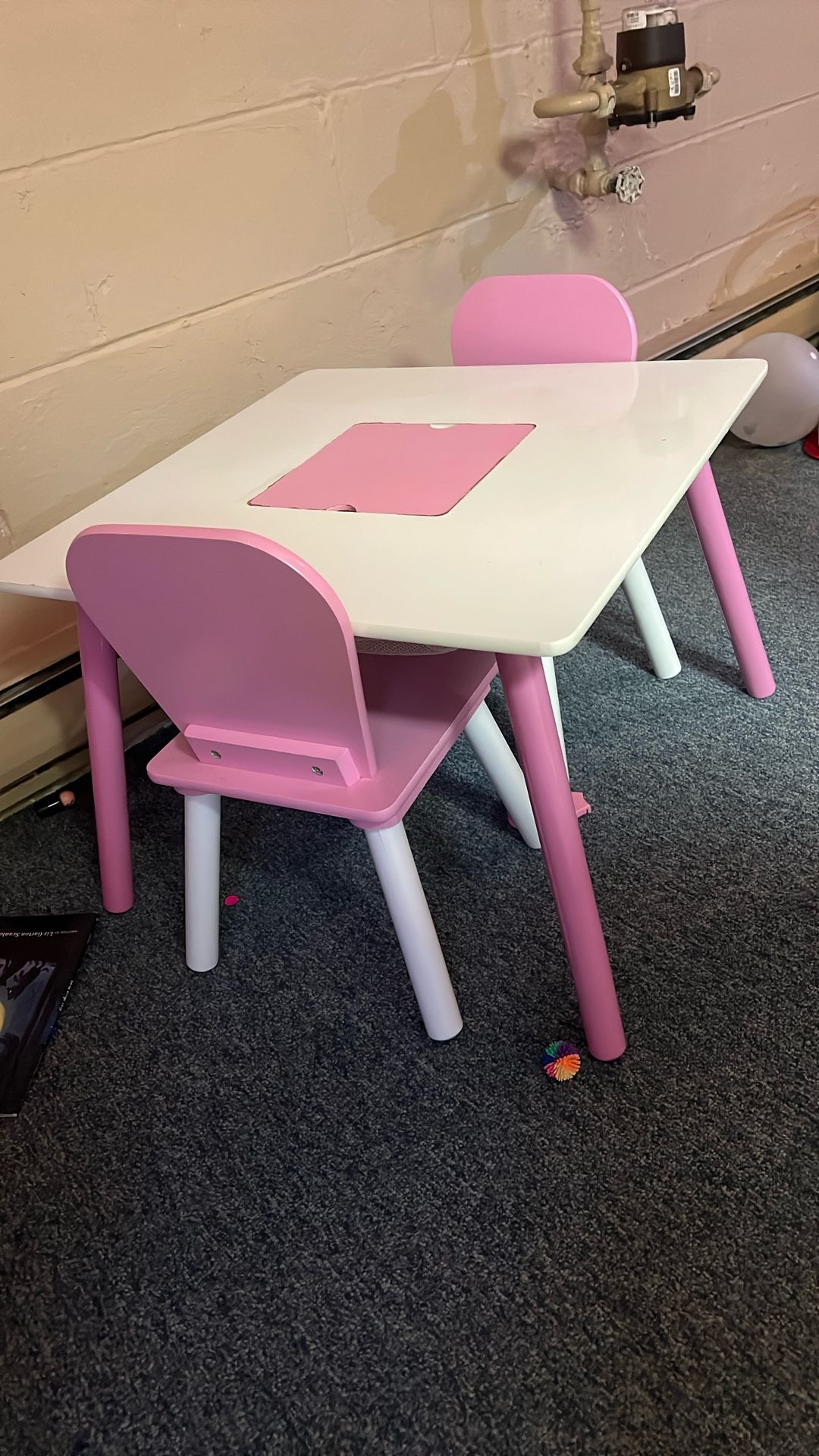 Table & 2 Chairs For Toddlers