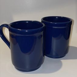 Kate Spade All in Good Taste Mugs - Navy