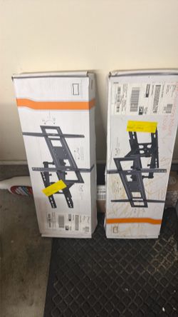2 articulating TV mounts