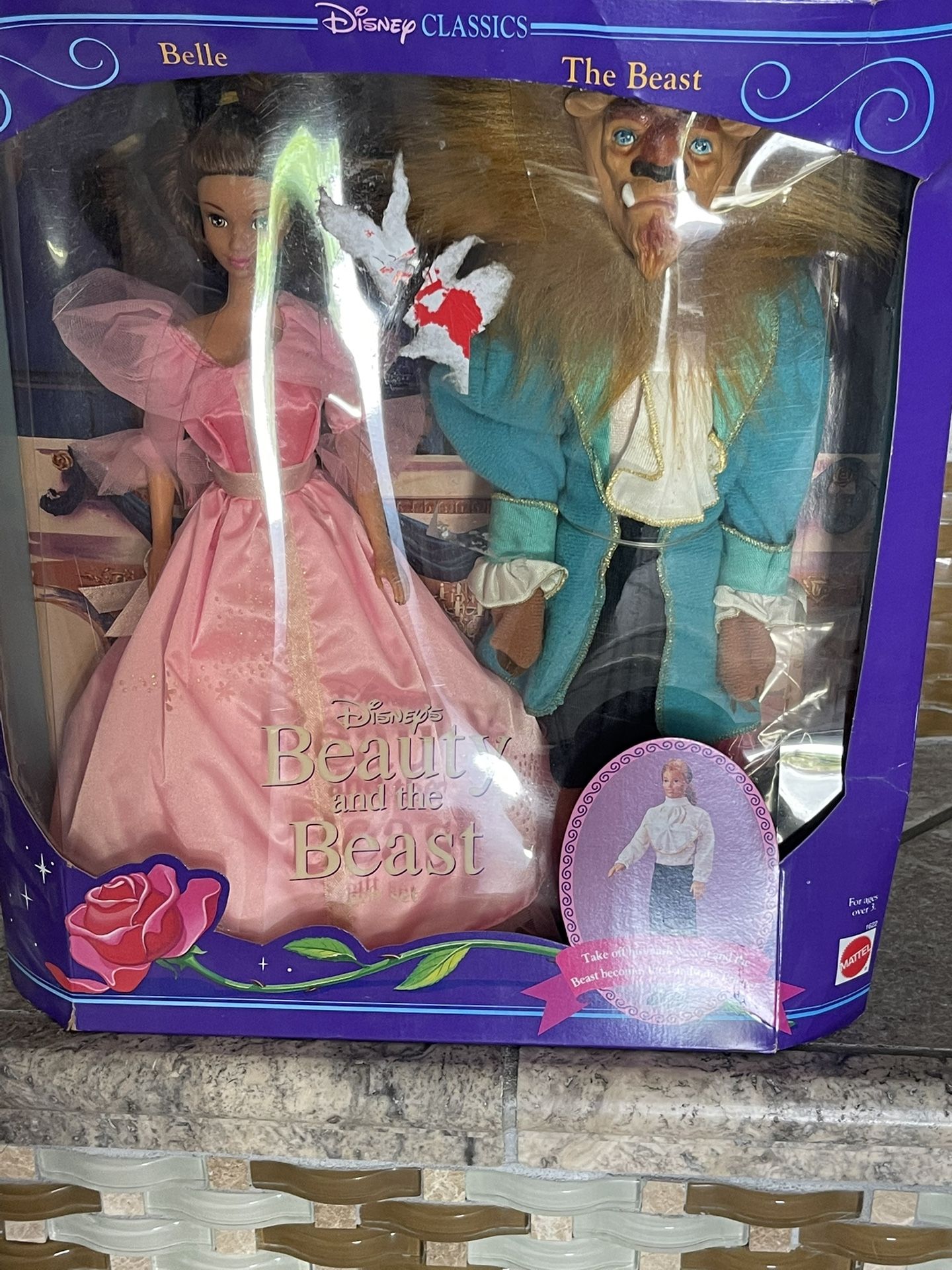 Original Beauty and The Beast Dolls