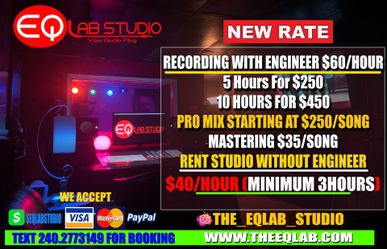 Recording studio in Gaithersburg