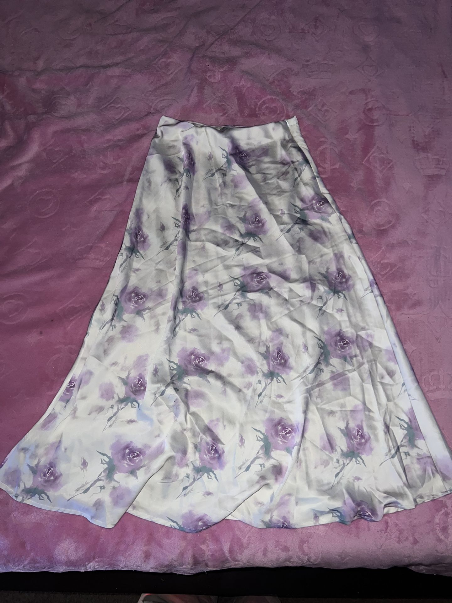 Satin Skirt 