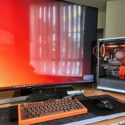 Gaming PC Parts (Fractal north computer case, Asus motherboard, Mechanical Switches, More Stuff)